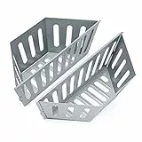 onlyfire Kohlekorb für Weber 57/67cm Holzkohlegrills, Holzkohlekörbe Kugelgrill, Direktes und Indirektes Grillen, Robuster Stahl, Kohlebörbchen Grill Zubehör, 2 Stück