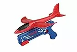 JAMARA Gleitflugzeug Spielzeug - Hochwertiger Wurfgleiter mit Katapult - Extra Robustes Styropor Flugzeug mit Flugweite bis zu 20m - 34cm Spannweite