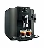 Jura E8 freistehend vollautomatisch Maschine Espresso 1.9L 16tazas schwarz, Edelstahl – (freistehend, Maschine Espresso Kaffeemaschine, schwarz, Edelstahl, Tasse, Knöpfe, TFT)