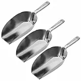 Westmark Haushaltsschaufeln 'Hygia' – 3 praktische Schaufeln zum sauberen Dosieren von trockenen Zutaten wie Zucker und Gewürzen oder Tierfutter und Süßigkeiten – 48 ml