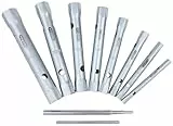 KS Tools 518.0900 CLASSIC Rohrsteckschlüssel-Satz, 10-tlg., 6x7-20x22mm