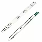 GTV - Schubladenschienen H45 VERSALITE PLUS+, Kugelführung mit Dämpfung, H=45mm, Schlitten min Soft-Close-Mechanismus, Belastbarkeit 40kg, Einfache und Schnelle Installation