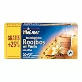 Meßmer Ländertee Südafrikanischer Rooibos mit Vanille | Vorteilspackung 20+5 Teebeutel | mild-lieblich