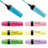 Pelikan Textmarker, 8 Farben - 4 x neon und 4 x pastell - 8 Stück