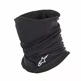 Alpinestars, Tech Neck Warmer, Halswärmer, Winter Halsschlauch für Herren und Damen, Winddichte, Nackenwärmer Für Motorradfahrren Radfahren Laufen, Schwarz, Einheitsgröße, (1er stück)