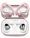 Matast Bluetooth Kopfhörer, Bluetooth 5.4 Sport Kopfhörer mit HiFi Stereo, 50 Stunden Wireless In Ear Kopfhörer Geräuschunterdrückung ENC und 4 HD Mics, IP7 Wasserdicht Kabellose Kopf4er