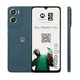 Motorola Moto g06 Smartphone (Kratzfestes 6,88'-HD+-Display Dank Corning Gorilla Glass 3, wasserabweisend, 50-MP-Kamera, 4/256 GB, 5100 mAh, TurboPower-Aufladen) Pantone Tapestry, inkl. Schutzcover