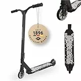 Schildkröt Stunt Scooter Kickless – Freestyle Scooter mit HIC Compression, Alu Deck 50x11 cm, 100 mm PU Räder mit Alufelge, ABEC9 Kugellager, belastbar bis 100 kg