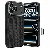 BENKS für iPhone 17 Pro Max Hülle mit Kamerasteuerung für Magsafe, TOP Militärschutz & Extreme Magnetkraft, ArmorPro Handyhülle 17 Pro Max Case Stoßfest aus 600D Aramidfaser und TPU, Schwarz