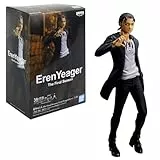 Bandai - Banpresto - Attack on Titan - Eren Yeager Version Final Season - Sammlerfigur Attack on Titan Shingeki no Kyojin - Eren-Figur 17 cm - Offizielle Lizenz - BP19021P