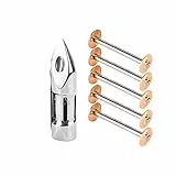 Oumefar Multifunktionale Shuttle Spulenkapsel 83505 8228 für Singer 27 28 127 128 Treadle Nähen für Singer Nähmaschine