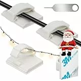 SZFUDIGO selbstklebend kabelhalter 50 Pack Weiß, geeignet für Kabel mit einem Durchmesser von ≤ 6 mm in Autos, Häusern und Büros.