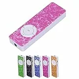 MP3 Player, Schulgeschenk für Kinder, Tragbarer, Verlustfreier HiFi Sound, MP3 Musik Player, Unterstützt Bis zu 64 GB Speicherkarte für Superleichte Sportarten(D)