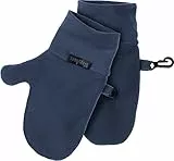 Playshoes Unisex Fäustling Fleece, Marine, 1 (ca. 1-2 Jahre)