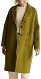 United Colors of Benetton Damen Cappotto 28f7dn082 Mantel, grün, M