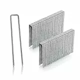 GardenMate 300 Erdanker verzinkt, 100mm lang, 13mm breit, Ø 2,9 mm, Befestigungsanker Bodenanker für den Garten aus verzinktem Stahl, Erdnägel Heringe zur Befestigung von Unkrautvlies, Kunstrasen