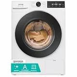 Gorenje WGAM4S74A Waschmaschine mit Dampffunktion /7 KG Slim/1400 U-min/ConnectLife /15 Programme/UltraClean/EasyDosing/SteamTech /20% besser als Energieeffizienzklasse A/Weiß