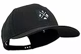 Jumping Bird Baseball Cap (Herren & Damen) • Baseballkappe als Sport Kappe • Cooles Cappy • Basecap/Sportcap • Schildkappe (Schwarz)
