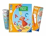 tiptoi Ravensburger Set: Deutsch 1. Klasse (Mein Lern-Spiel-Abenteuer) + 00110 Stift mit ABC-Poster, Lernspielzeug für Kinder