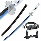 Cold Blade Tanjiro Schwert - 104,1 cm Anime Katana Replik mit Gürtel und Ständer - TanjiroB Schwert mit authentischem Design