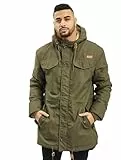 Brandit Marsh Lake Teddyparka, Farbe: olive, Größe: XL
