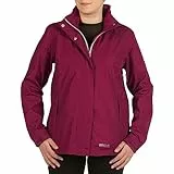 PRO-X elements Damenjacke CARRIE I Damen Regenjacke mit verschweißten Nähten, Unterarmbelüftung inkl. Packsack I Atmungsaktiv I Wasser- & winddicht