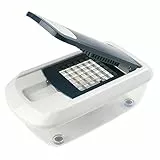 Fackelmann #easyprepare Mehrzweck Gemüseschneider 16-Teilig – Das Multi-Tool für die Küche ist Cutter, Dicer, Slicer, Chopper und Küchenschneider in einem Set – Multischneider für Gemüse