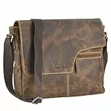 Greenburry Vintage Original Umhängetasche Leder 32 cm
