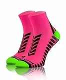 sesto senso Sport Socken Damen Herren 1 Paar Bunte Sportsocken Laufsocken 39-42 Rosa