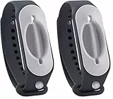 Cleanbrace Hygiene- & Desinfektionsarmband (Schwarz) (Packung mit 2)