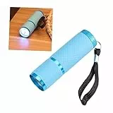 ETHZZLE 9-led-uv-taschenlampe Aus Aluminiumlegierung Gelderkennungstaschenlampe Für Camping Und Outdoor-aktivitäten