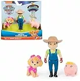PAW Patrol Hero Pups – Actionfiguren-Set mit 1 Skye Hundefigur, 1 Bäuerin Yumi Figur und 1 Schweinchen, Spielzeug geeignet für Kinder ab 3 Jahren