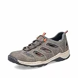 Rieker Herren Slip-On Sneaker 08065, Männer Halbschuhe,Turnschuhe,Laufschuhe,straßenschuhe,Strassenschuhe,Sportschuhe,braun (29),44 EU / 9.5 UK