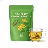 Detox Tee – Gesundheitstee auf Pflanzenbasis mit Goji & Chrysanthemen – Chinesischer Kräutertee für Balance & Alltag – 30 Teebeutel à 5 g – Vegan & Zuckerfrei