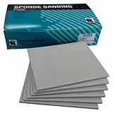 INDASA Rhyno Einseitiger Schwamm - 20 Stück 115x140mm Schleifpads - Verschiedene Körnungen - Holz und Metall - trocken und nass einsetzbar (Fine ca. P320 - P400)