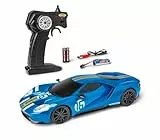 Carson 1:24 Ford GT 2.4GHz 100% RTR - Ferngesteuertes Auto, LED-Beleuchtung, Fahrzeit ca. 60 min, RC Auto, RC Fahrzeug, Remote Control, Ferngesteuertes Spielzeug