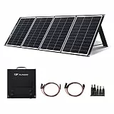ALLPOWERS 200W Faltbares Solarpanel Monokristalline Solarmodule Tragbares Solarpanel Solarladegerät mit Solar Ausgang + Montagehalterung für Outdoor Solargenerator Camping und Garten Wohnmobil