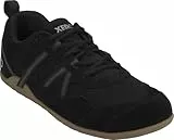 Xero Shoes Herren Prio Suede Cross Trainingsschuh - Bequeme Performance Laufschuhe für Herren, Schwarz/Gummi, 43.5 EU