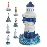ULTECHNOVO 8 Stück Mikro Landschafts Leuchtturm Mini Leuchtturm Zum Basteln Leuchtturm Statuen Kleine Leuchttürme Figur Mini Modell Leuchtturm Nautische Dekorationen Für Zuhause