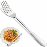 Edelstahl Gabeln 8er Set Silber, Gabel Set 20,5 cm / 8 Inch, Besteck Gabeln Spiegelpoliert, Essgabeln aus Rostfreiem Edelstahl, Tafelgabeln für Haushalt Restaurant Party