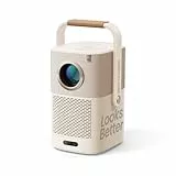 Yaber T2 Beamer mit JBL Sound & Integriertem Akku, Portable Projektor 1080P Native Full HD, 290 ISO Lumens WiFi6 Bluetooth, Outdoor Projector mit Autofokus/Auto Keystone (Looks Better Slogan)