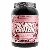 IronMaxx 100% Whey Protein Pulver 900g - Yoghurt Cherry | Cremiger Eiweißshake mit BCAAs & EAAs | High Protein, Low Carb & zuckerarm | Ideal für Muskelaufbau & Fitness