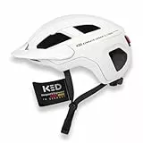 KED Embrace Urban UF-1 Unisex Fahrradhelm – Stylischer Urban Helm Mit In-Mold Technologie Für Alltag, Pendeln Und Freizeit | Farbe: Urban White Matt | Größe: 58-62 (L)