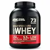Optimum Nutrition Gold Standard 100% Whey, Proteinpulver, Geschmack Double Rich Chocolate, 2.26kg, 73 Portionen
