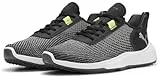 PUMA Herren Fusion Crush Sport Golf Shoe, Black-Electric Lime, 40 EU