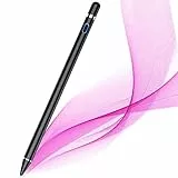 TECHGEAR wiederaufladbarer Active Touch Pencil, hochpräziser, empfindlicher kapazitiver Stylus Stift, kompatibel mit iOS, Android, iPad, iPhone, Samsung, Lenovo Tablet und Anderen Touchscreen-Geräten