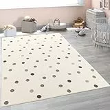 Paco Home Kinderteppich Teppich Kinderzimmer Mädchen Jungs Verschiedene Motive Und Größen, Grösse:160x220 cm, Farbe:Beige 3