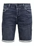 ONLY & SONS Herren Onsply Reg D Blue Jog Pk 8582 Dnm Noos Jeans-Shorts, Blue Denim, XL EU