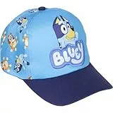 CERDÁ LIFE'S LITTLE MOMENTS Unisex Kids Bluey Kindermütze mit Schirm Cap, Blue, Einheitsgröße