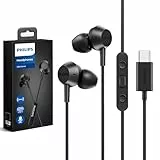 Philips E1105BK HiFi In-Ear Kopfhörer mit Lautstärkeregler schwarz